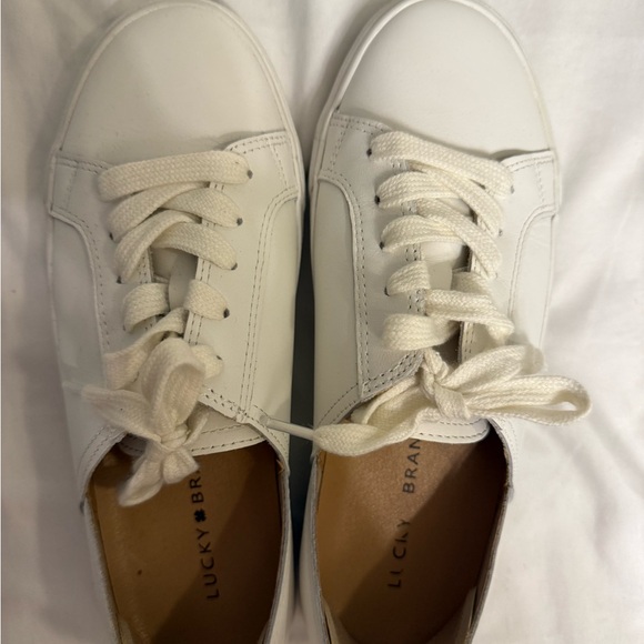 Lucky Brand Tan Leather Shoes - Picture 1 of 3